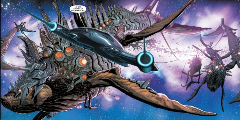 Darth Vader #5, space whales