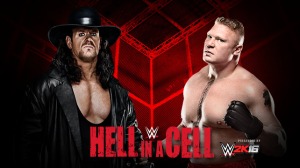 WWE Hell in a Cell 2015, The Undertaker, Brock Lesnar