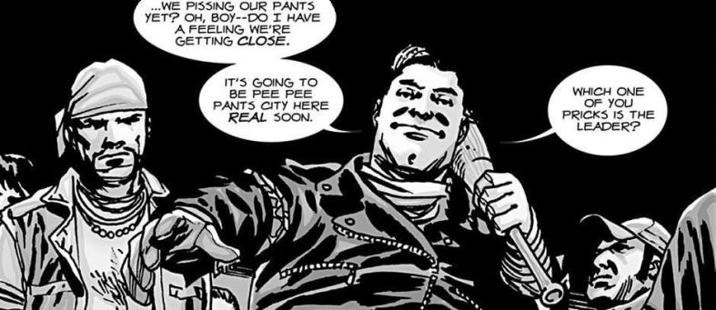 The Walking Dead #100, Negan's debut, Charlie Adlard