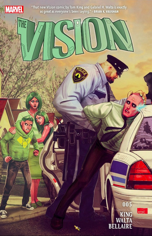 VISION #10 AUG 2016 TOM KING BATMAN WRITER AVENGERS MARVEL COMIC BOOK VIV NEW 1
