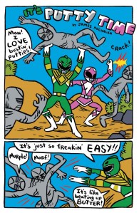 Mighty Morphin Power Rangers Annual #1, 2016, its putty time