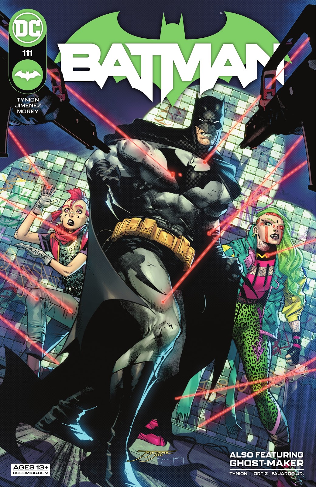 Batman 111, cover, 2021, Jorge Jimenez