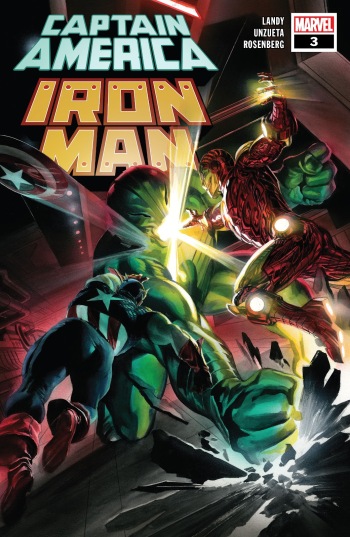 Captain America Iron Man 3, cover, 2022, Alex Ross