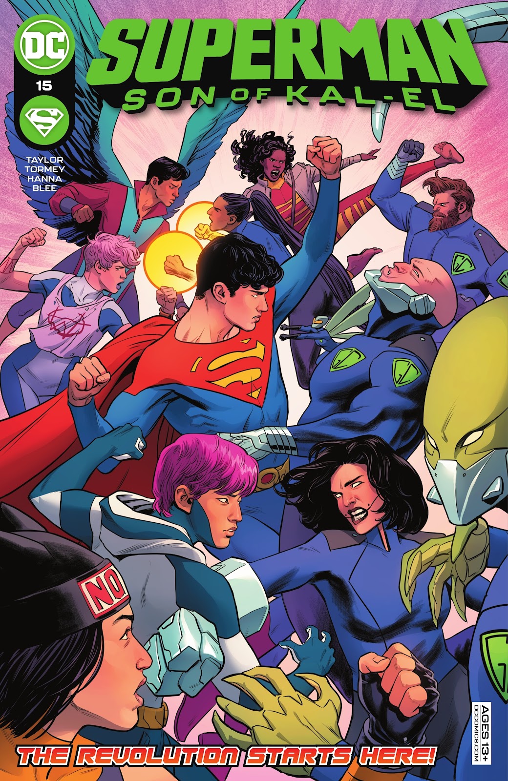 Superman Son of Kal-El 15, cover, 2022, Travis Moore, Tamra Bonvillain