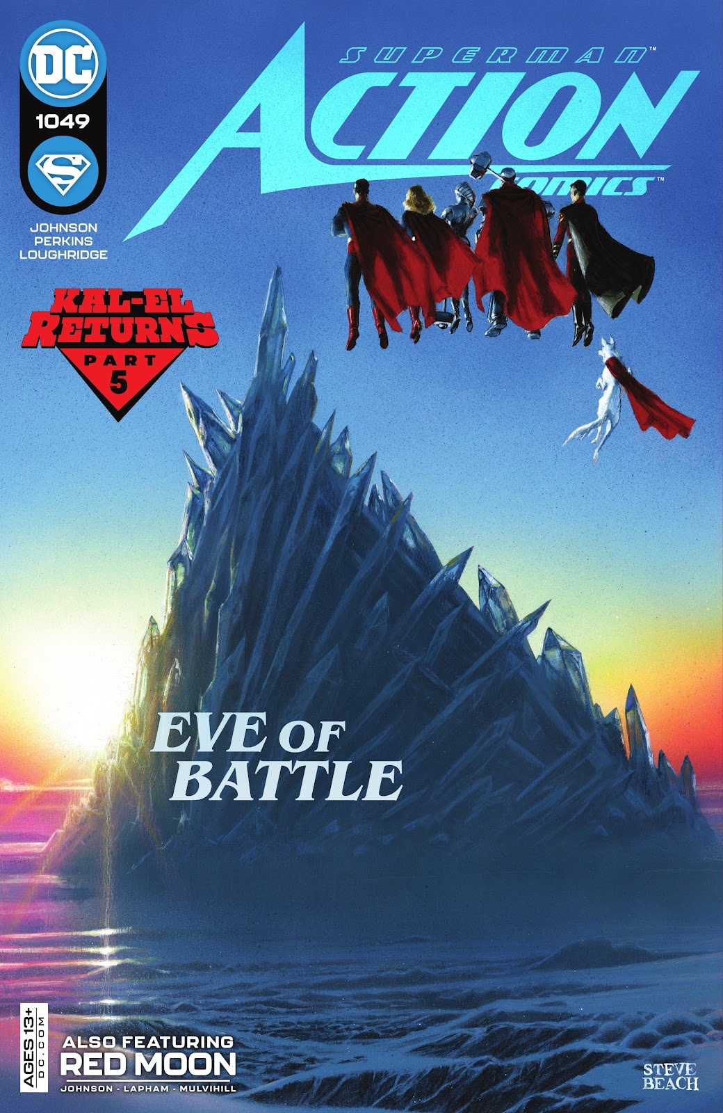 Action Comics 1049, cover, 2022, Steve Beach