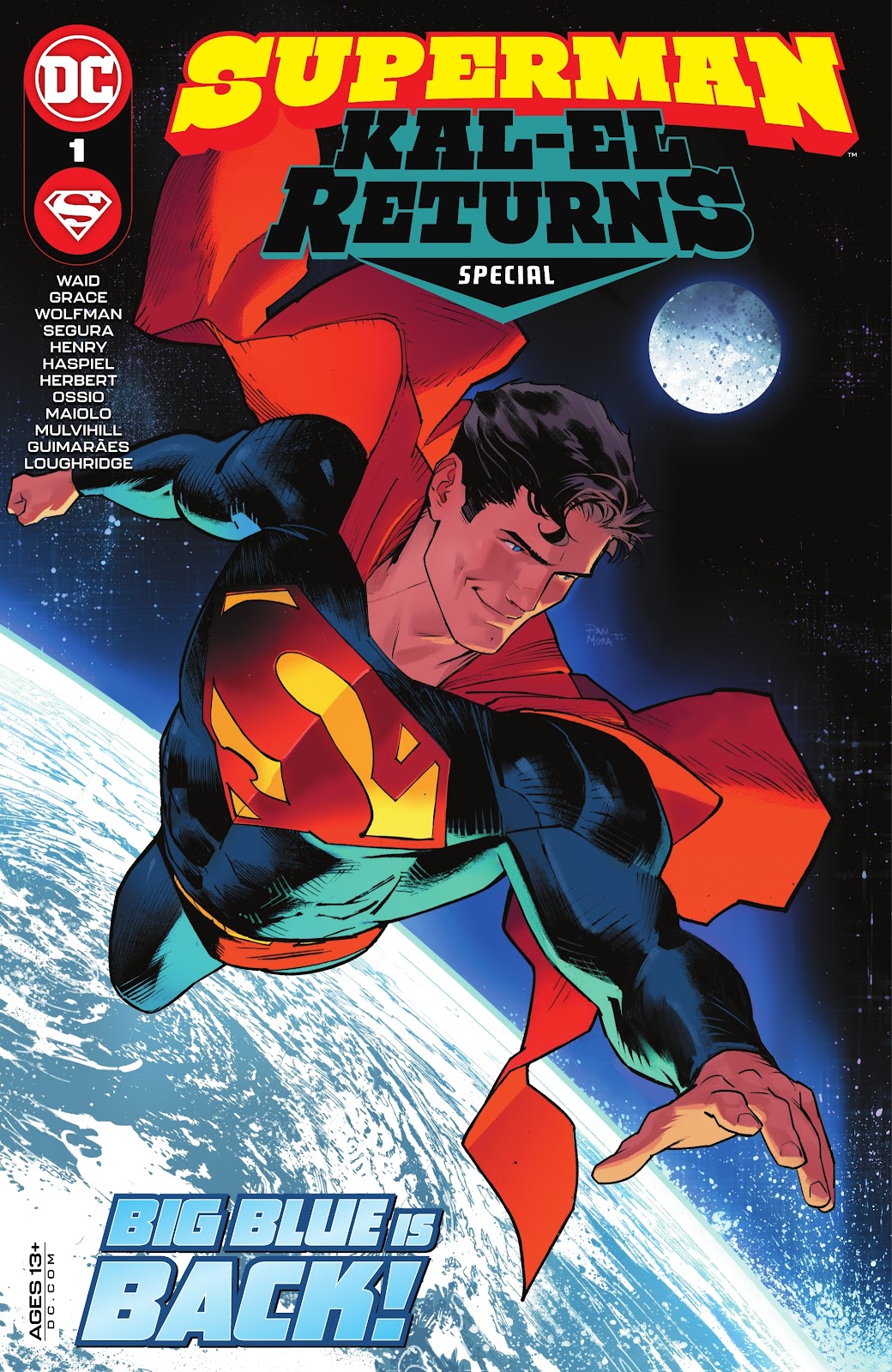 Superman KAl-El Returns Special 1, cover, 2022, Dan Mora