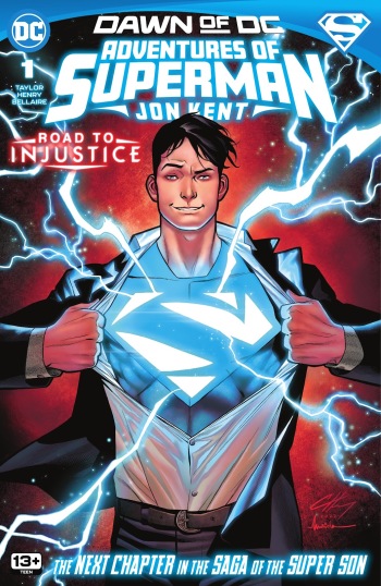 Adventures of Superman Jon Kent 1, cover, March 2023, Clayton Henry